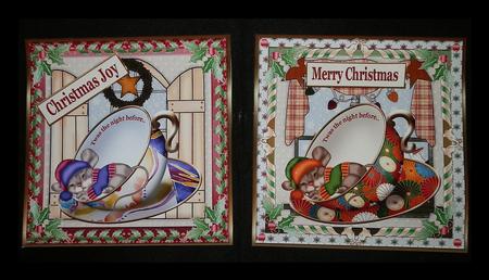 Twas the Night Before -  2 x Toppers by Julie McGregor