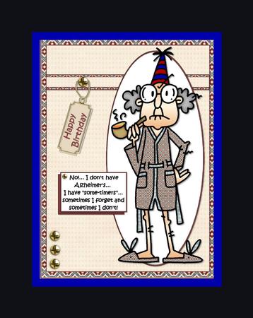 Gus Doesn't Have Alzheimer's Quick Card by Julie McGregor