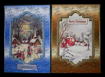 Christmas Vintage Winter Scenes by Julie McGregor