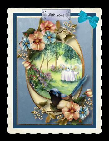 Centre Circle Summer Garden by Julie McGregor