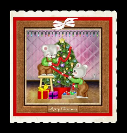 Chritsmas Bears by Julie McGregor