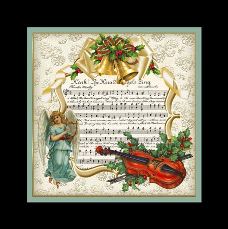 8x8 Hark the Herald Angels Sing Mini Kit by Julie McGregor