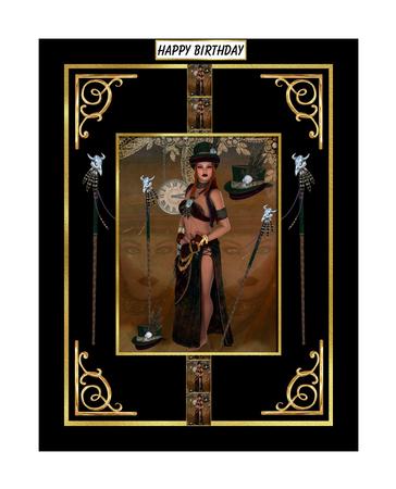 Steampunk Dream Pyramage by Julie McGregor