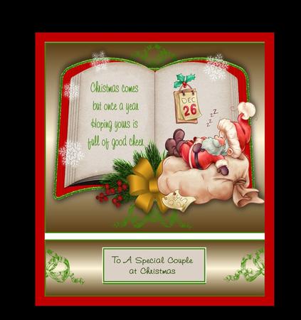 Santas Worn Out Easel Book by Julie McGregor