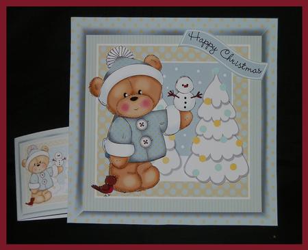 Barclay with Snowman Topper Mini Kit by Julie McGregor