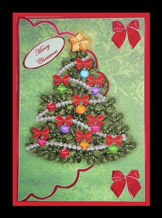 Christmas Bow Tree by Julie McGregor