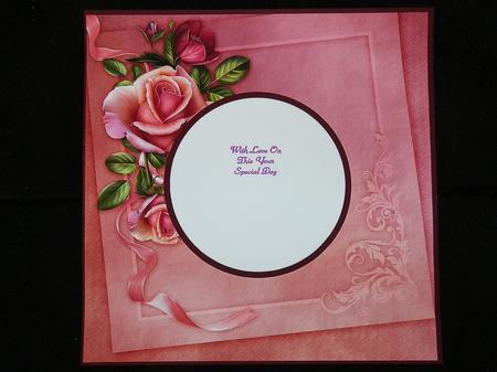 Bride with Roses Insert by Julie McGregor