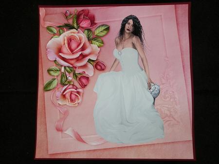 Bride with Roses Topper by Julie McGregor