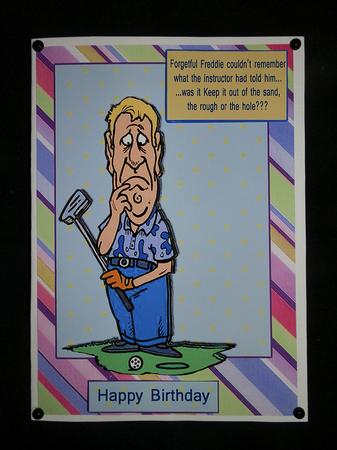 Forgetful Freddie Plays Golf by Julie McGregor