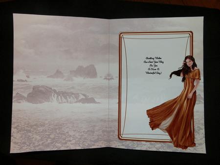 Lady Guinevere (gold) Insert by Julie McGregor