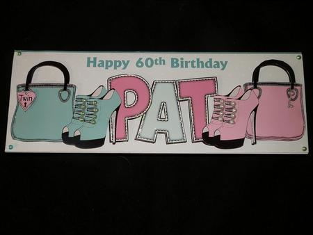 Handbags & Shoes Pat 60th Twin Large Dl by Julie McGregor