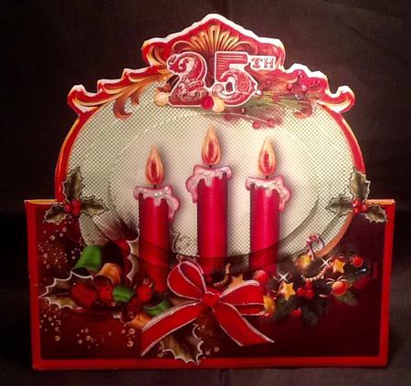 It's Christmas with Candles by Julie McGregor