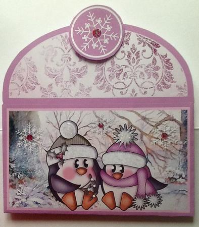 Mistletoe Kisses 2 Christmas Money Wallet by Julie McGregor