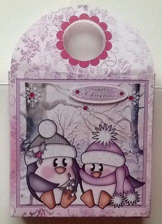 Mistletoe Kisses 2 Large Gift Bag by Julie McGregor