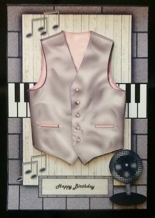 Male Card Vest & Music by Julie McGregor