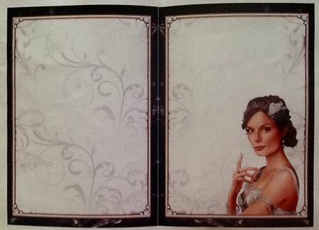 Art Deco Lady Athena White Insert by Julie McGregor