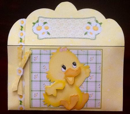 Cute Duckling Money Wallet by Julie McGregor