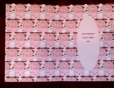 Pink Owl Insert by Julie McGregor
