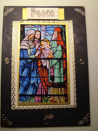 O Holy Night Double Sided Bookmark by Julie McGregor