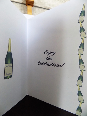 Champagne Celebration Insert by Julie Whitehead