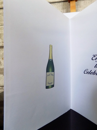 Champagne Celebration Insert by Julie Whitehead