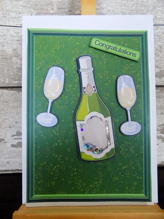 Champagne Celebration Insert by Julie Whitehead