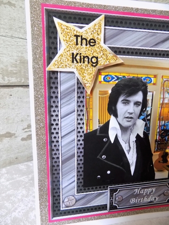 Elvis The King mini kit by Julie Whitehead