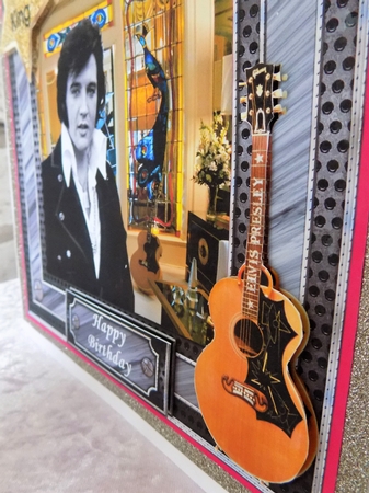 Elvis The King mini kit by Julie Whitehead