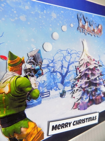 Fortnite 18 Quick Card Any Occasion by Julie Whitehead