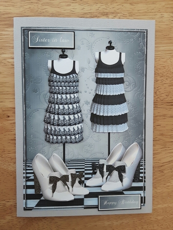 Ladies Vintage Dresses and Shoes A5 by Julie Hassall