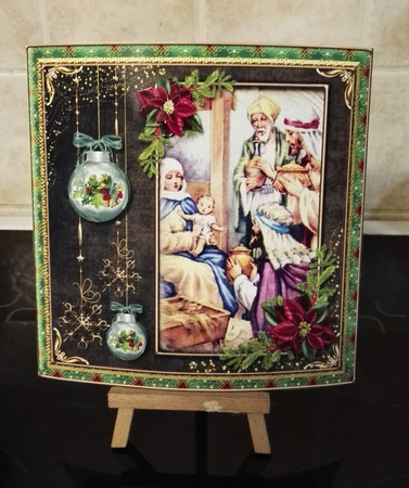 Happy Holidays Nativity Scene Bumper Kit.2 by Julie Hill