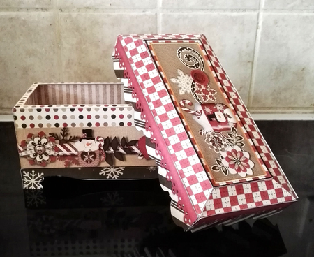 Snuggles & Cocoa - Ornate Gift Box by Julie Hill