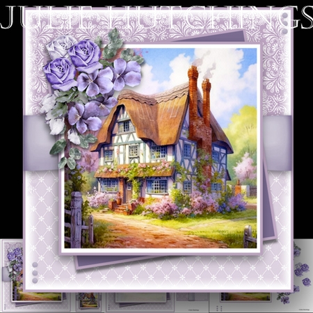 English spring cottage by Julie Hutchings