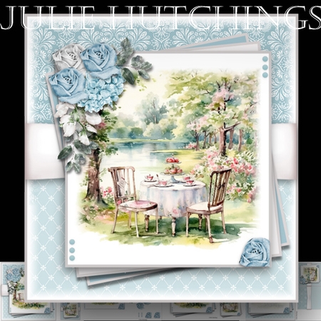 Afternoon tea 2 by Julie Hutchings