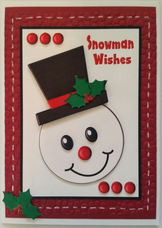 Snowman Smiles by KAAREN NIVEN