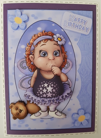 The Cutest Ballet Dancer Birthday Step by Step Card Featured Gallery Photo
