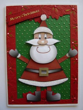 Jolly Santa by KAAREN NIVEN