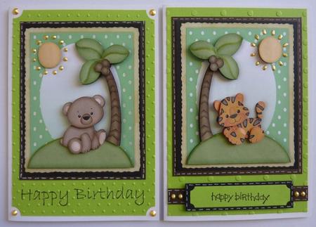 Cute Cuddly Animals Toppers by KAAREN NIVEN