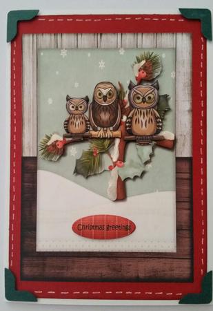 Christmas Owls by KAAREN NIVEN