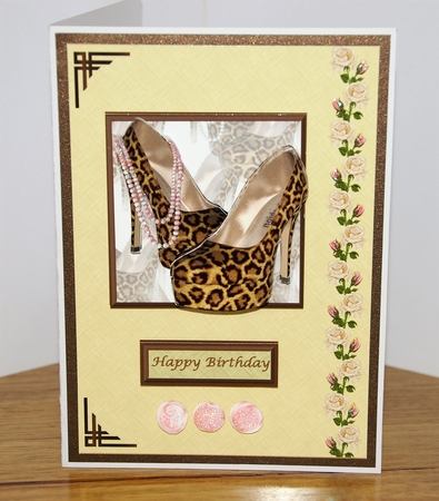 Lovely Leopard Print by Karen Blanch