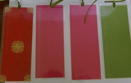 Floral Bookmarks 5 by Karen Blanch