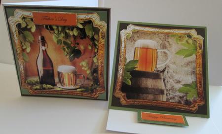 Beer Cheers!!!!!!!!!!! Toppers by Karen Blanch