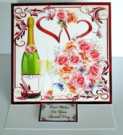 Celebrations Card 2 by Karen Blanch