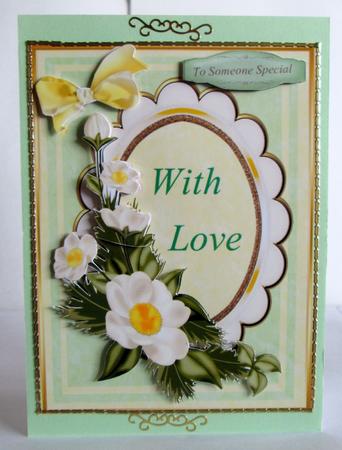 Lovely White Dog Roses by Karen Blanch