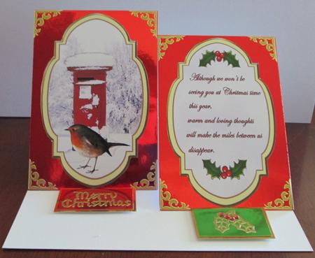 Christmas Robin Toppers by Karen Blanch