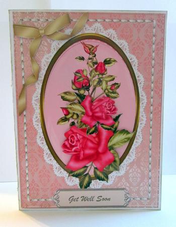 Beautiful Deep Cerise Roses . by Karen Blanch