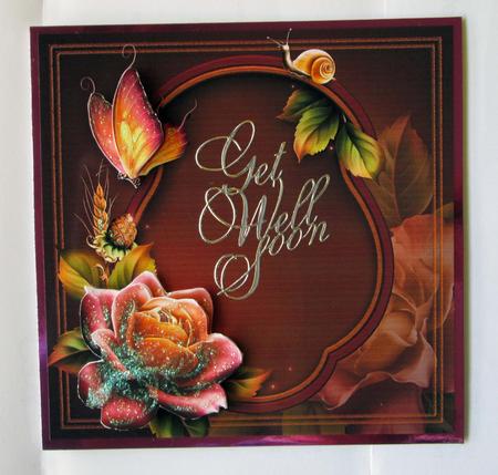 Autumn Rose Topper by Karen Blanch