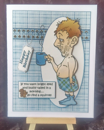 Bert Bright Eyed and Bushy Tailed by Karen Bowes
