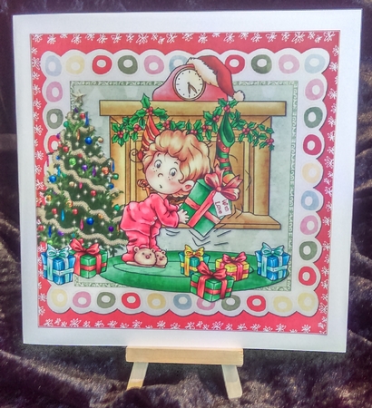 8x8 Christmas Morning Mini Kit by Karen Bowes