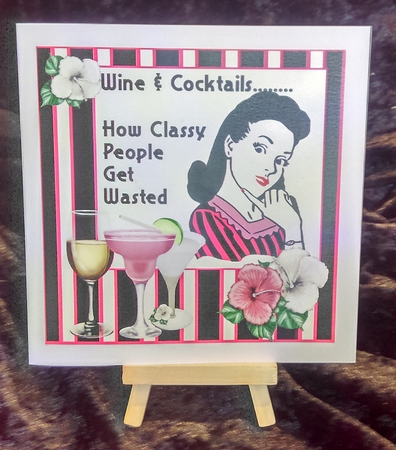 Wine and Cocktails by Karen Bowes